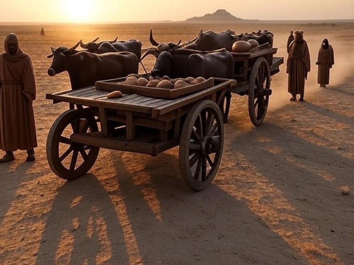 Thinking of Yours: Wheels Before Roads: The Lost Vehicles That Rolled in Civilizations Without Highways