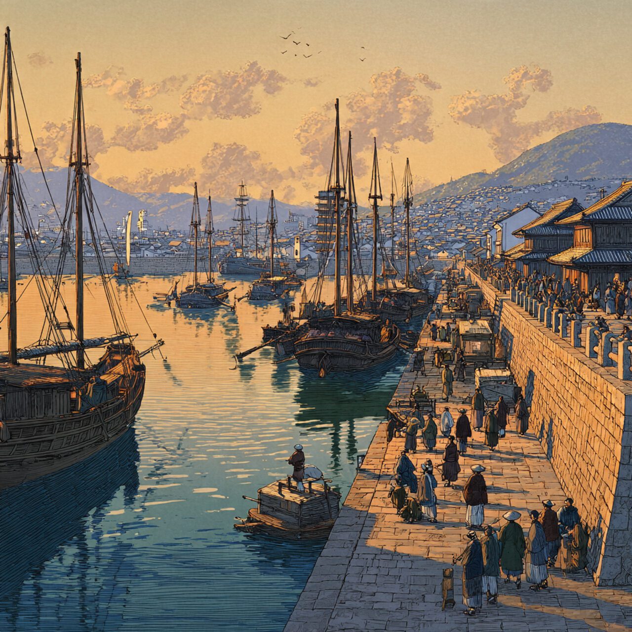 Thinking of Yours: Dutch Island, Japanese Port: Life Around Dejima During Isolation