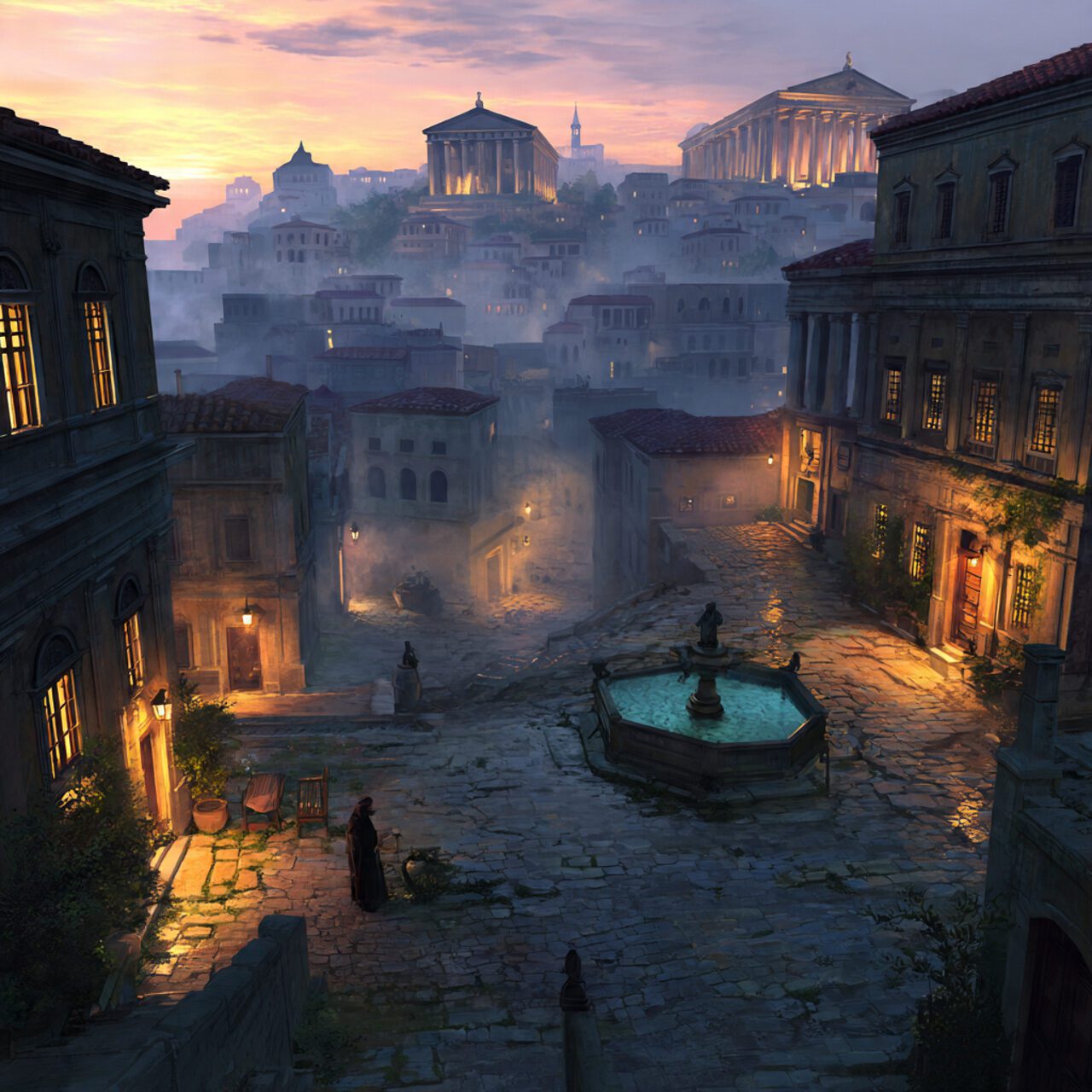 Thinking of Yours:A Day in an Ancient City: Morning Routines to Nighttime Rituals