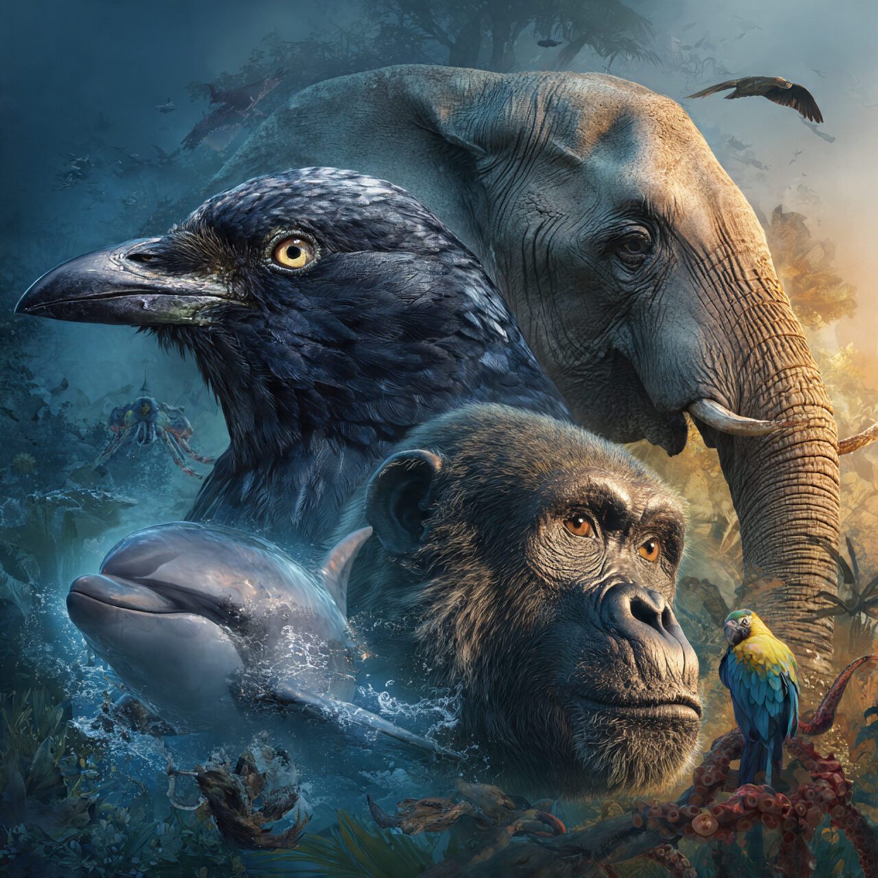 Thinking of Yours:10 Wildlife Species That Are More Intelligent Than You Think