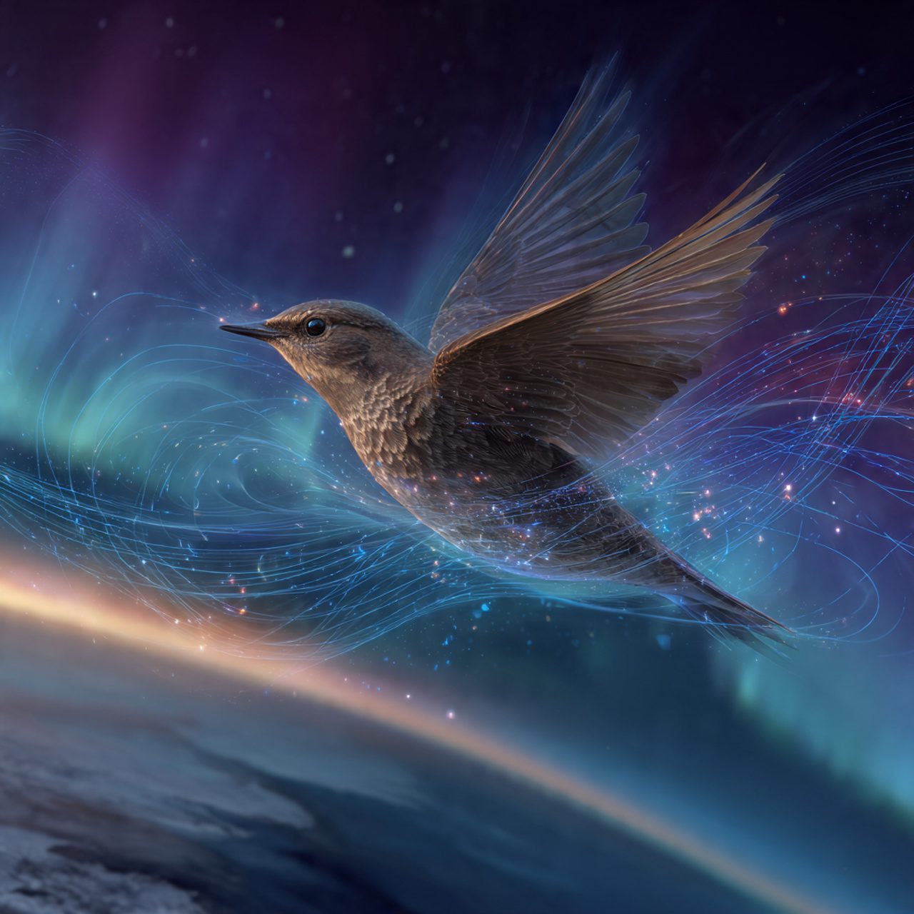 Thinking of Yours: The Quantum Beak: How Migratory Birds Are Using 'Spooky Physics' to Read the Earth’s Mind