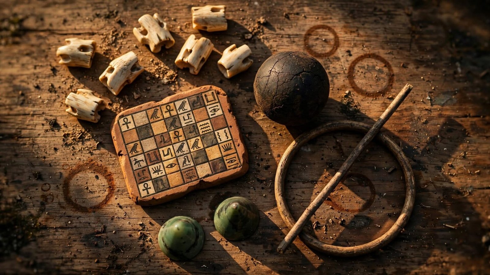 ancient game artifacts